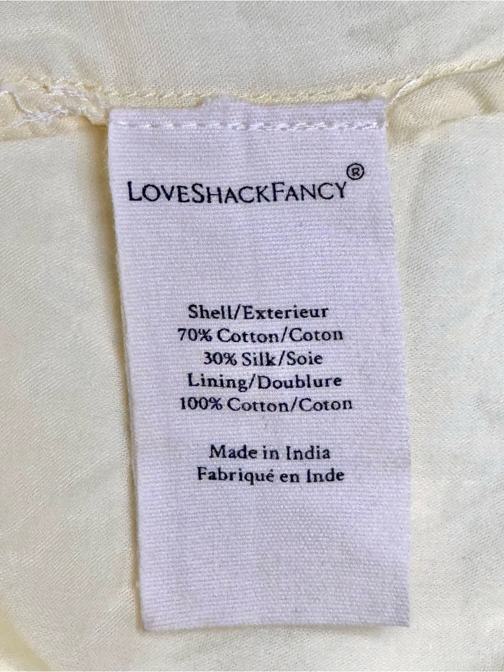 LoveShackFancy Burrows Maxi Dress Sunshower Garden Yellow Floral Size 2 - Picture 14 of 16